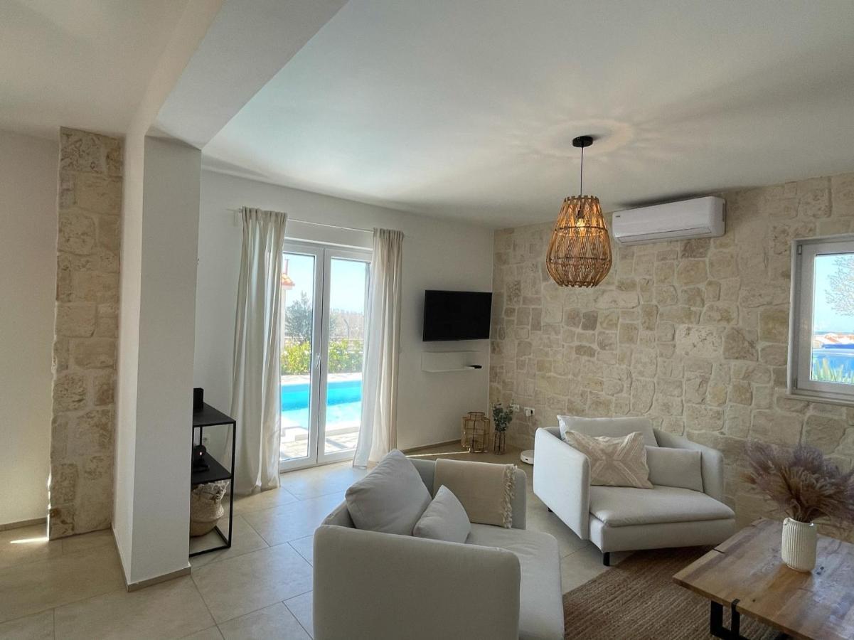 Villa Katarina - Grosser Pool Beheizt - Meerblick فرسي المظهر الخارجي الصورة